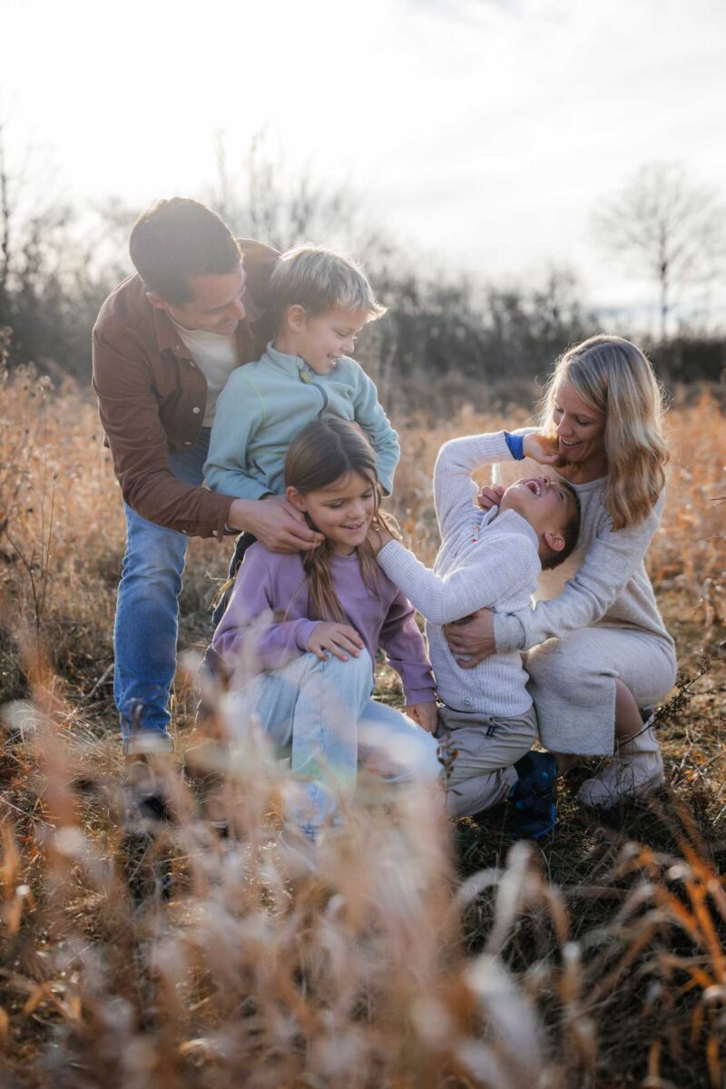 Familienfotos in Undenheim - Ein Winterabend im Stoppelfeld 12