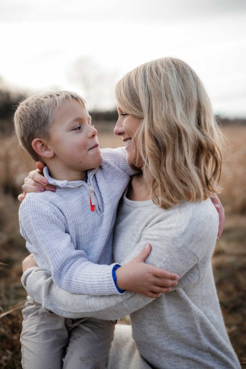 Familienfotos in Undenheim - Ein Winterabend im Stoppelfeld 22