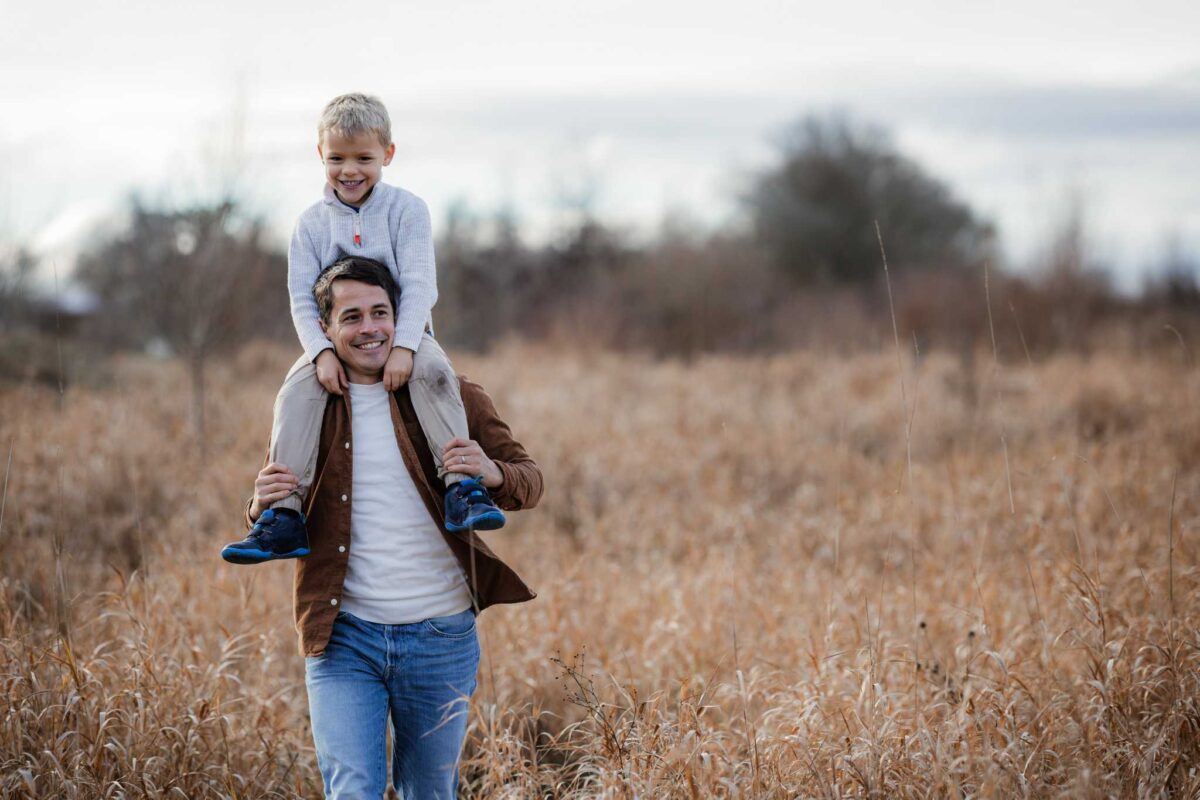 Familienfotos in Undenheim - Ein Winterabend im Stoppelfeld 35